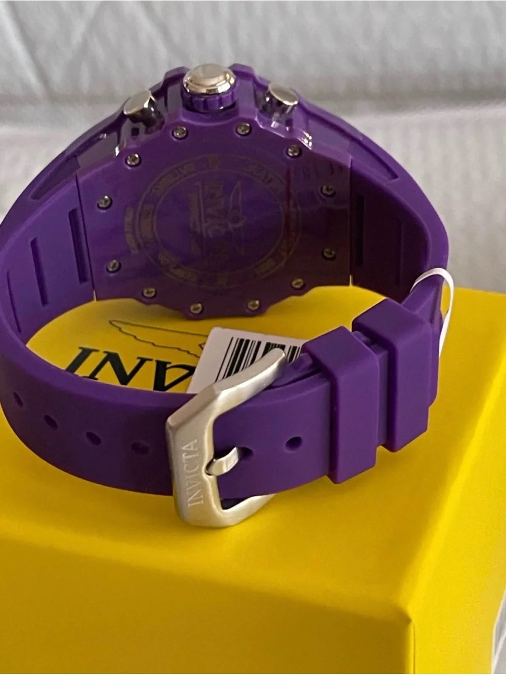 Invicta Racing Valyron Unisex Watch - 41mm, Purple (69625) new